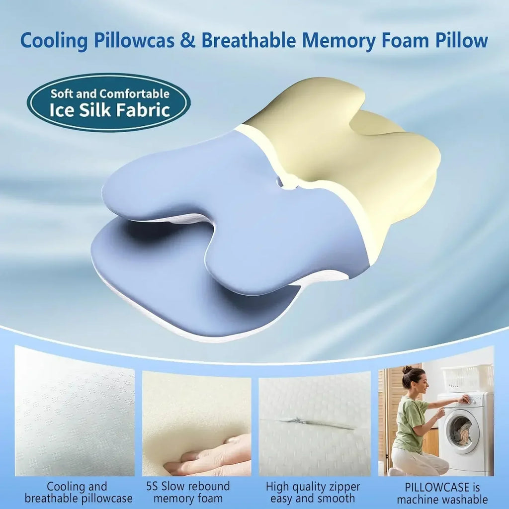 Coolora IceSilk Cervical Pillow
