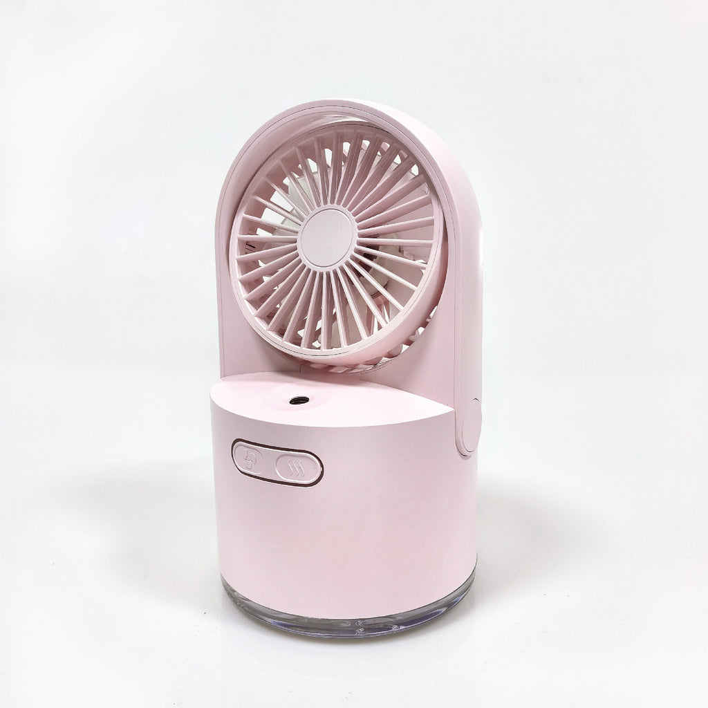 Coolora MistBreeze Desk Fan in pink