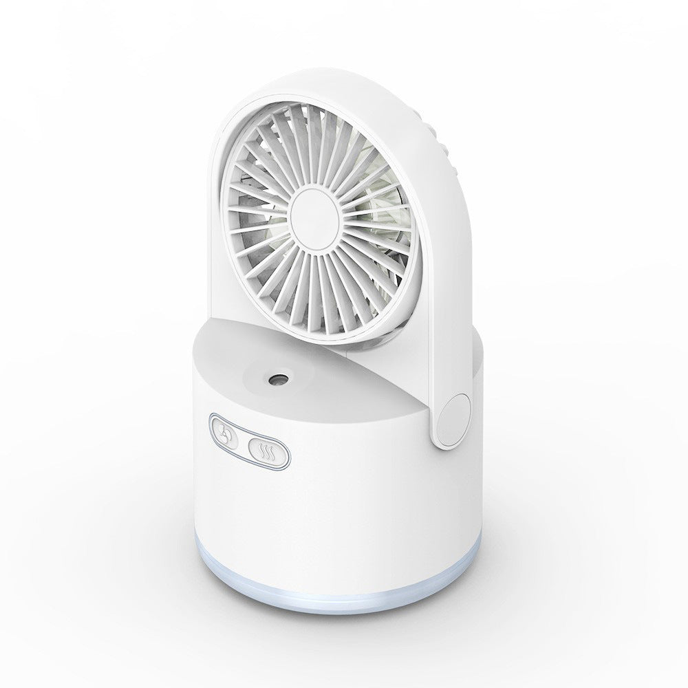 Coolora MistBreeze Desk Fan and Mist Humidifier in white